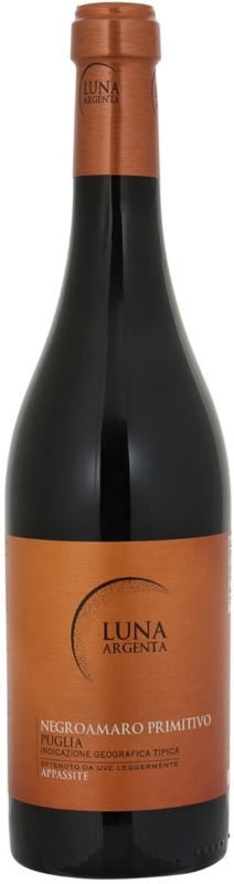Appassimento Negroamaro Primitivo - Luna Argenta IGT - 6 pièces