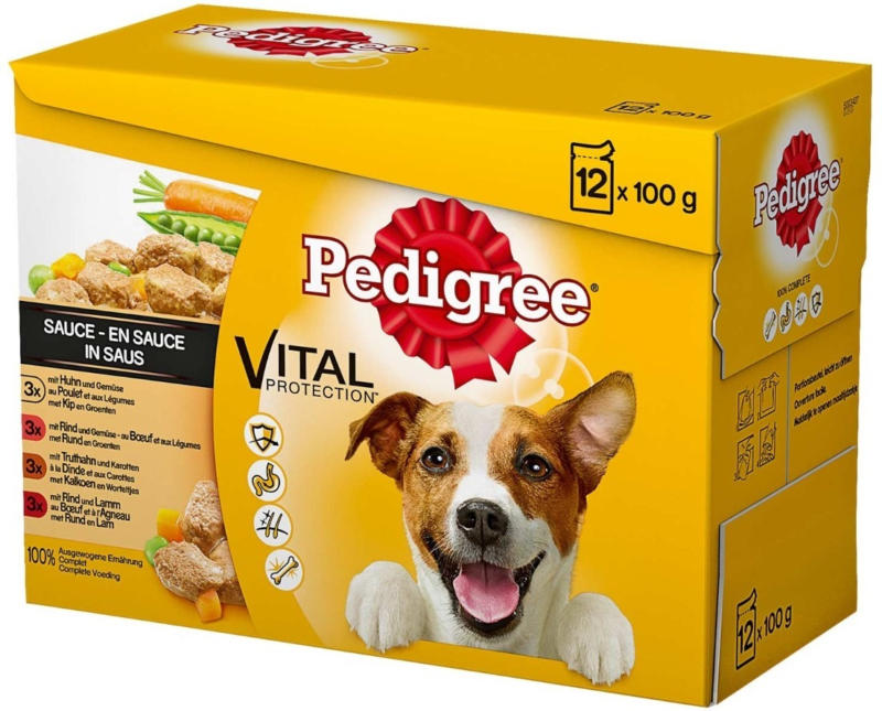 Pedigree Sélection en Sauce 12 x 100 g -
