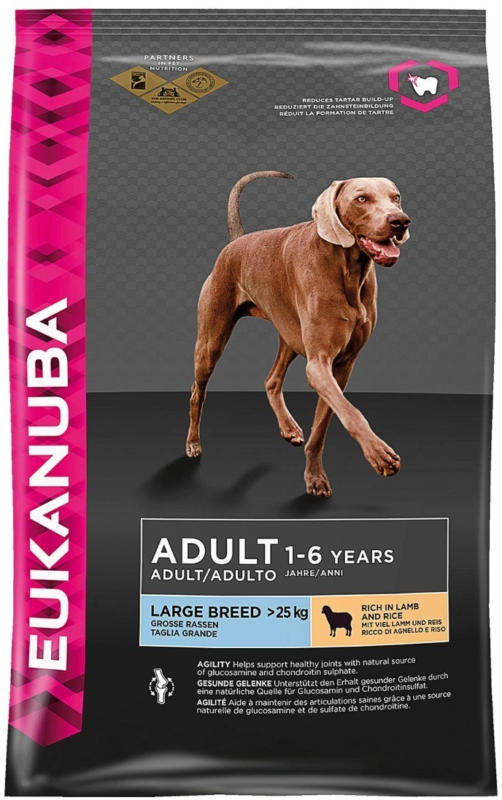 Eukanuba Adult agnello+riso Large 12 kg -