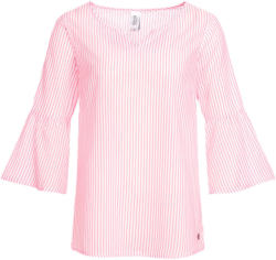 Damen Bluse mit Längsstreifen (Nur online)