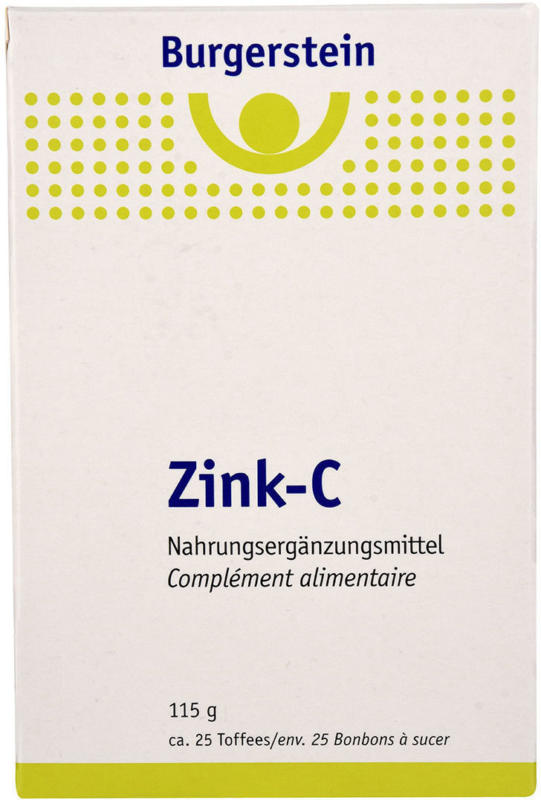 Burgerstein Zink-C Toffees 115 g -