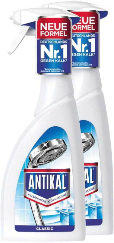 Antikal Spray Anti-Calcaire Classic 2 x 750 ml -