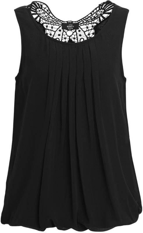 Damen Top mit Chiffon (Nur online)