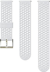 ATHLETIC 1 20MM WHITE/ GOLD S3 SILICONE STRAP