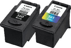 Canon Tintenpatrone PG-560/CL-561 schwarz/dreifarbig Multipack (3713C006)