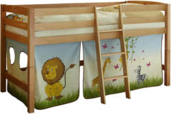 Hochbett Tipsi 90x200 cm Safari