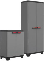 Kunststoffschrank Set Silo Hoch/Niedrig