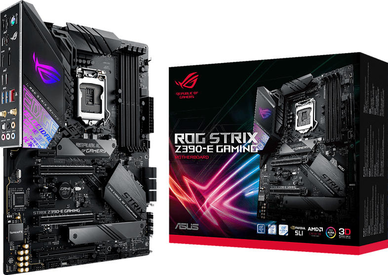 ASUS ROG Strix Z390-E Gaming Mainboard Schwarz