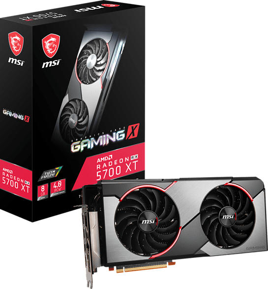 MSI Radeon™ RX 5700 XT Gaming X 8GB (V381-032R) (AMD, Grafikkarte)