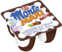 Zott Monte Maxi Milch-Dessert + Schoko oder White jede 4 x 100 g = 400-g-Packung
