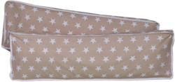 Rückenkissen Lino 2-er Set B: 98 cm Beige
