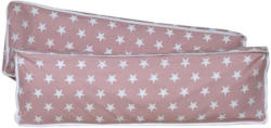 Rückenkissen Lino 2-Er Set B: 98 cm Rosa