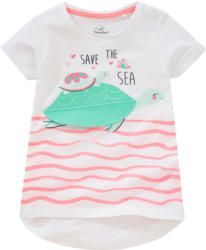 Mädchen T-Shirt mit Schildkröten-Print