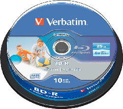 Verbatim BD-R SL Datalife 25GB 10er Spindel 43804