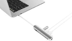 USB-Hub HyperDrive 6-in-1 grau