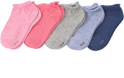 5 Paar Mädchen Sneaker-Socken im Set