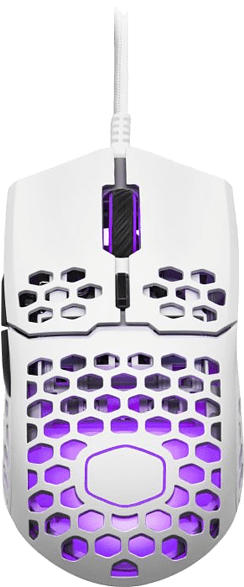 Gaming Maus MasterMouse MM711 RGB, weiß matt, USB (MM-711-WWOL1)