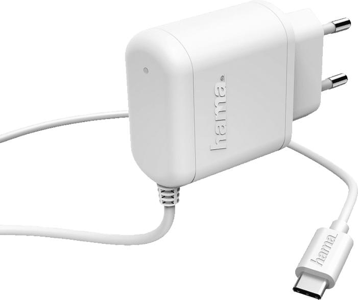 USB Typ-C Ladegerät 3A, weiß (00183234)