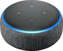 Echo Dot Sprachgesteuerter Lautsprecher mit Alexa, schwarz 3.Generation