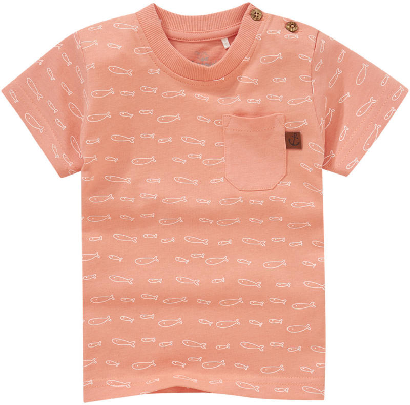 Baby T-Shirt mit Fisch-Allover (Nur online)