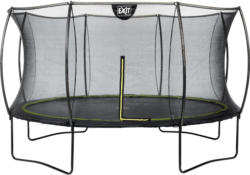 Exit Trampolin Silhouette Ø 366 cm mit Sicherheitsnetz Schwarz-Grün