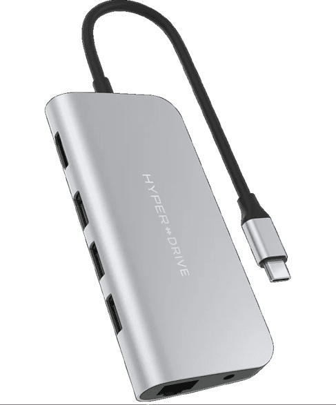 Power 9-in-1 USB-C Hub für iPad Pro, MacBook Pro / Air