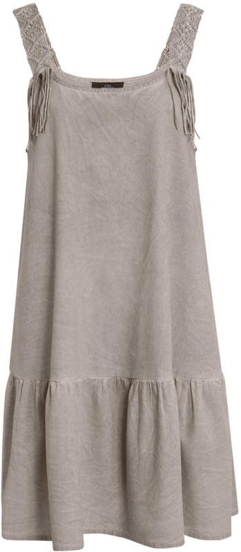 Damen Kleid mit Oil-Washed-Effekt