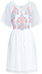 Damen Kleid mit Stickereien (Nur online)