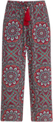 7/8 Damen Culotte mit Allover-Print