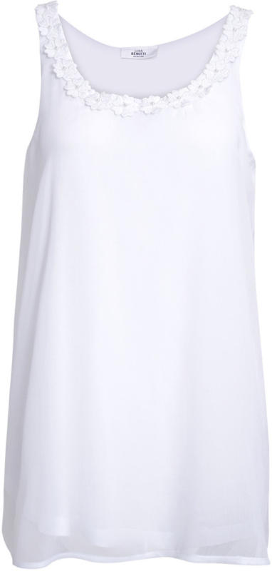 Damen Top mit applizierten Blüten (Nur online)