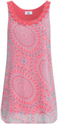 Damen Top mit applizierten Blüten