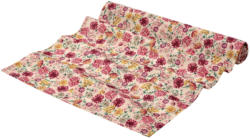 Outdoor Tischläufer mit Blumen-Print