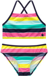 Mädchen Bikini mit Blockstreifen (Nur online)