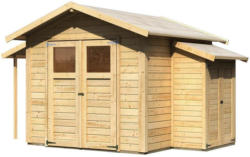 Gartenhaus Natur 376x230x181 Nina 1