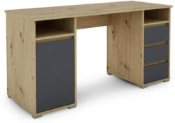 Schreibtisch in Holzwerkstoff 138/75/55 cm
