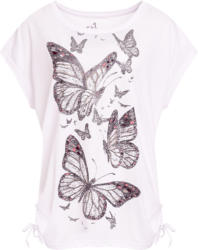 Damen T-Shirt mit Schmetterling-Prints (Nur online)