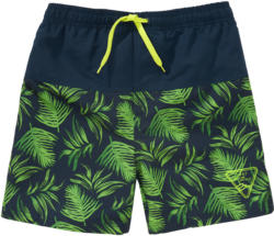 Jungen Badeshorts mit Palmen-Motiv