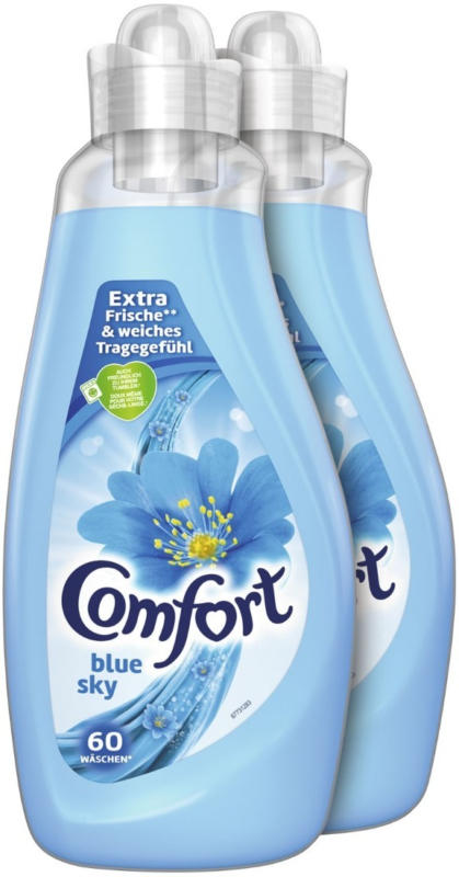 Comfort Concentrate Assouplissant Blue Sky 2 x 60 lessives -