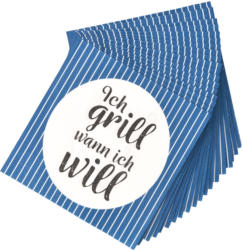 20 Servietten mit Spruch