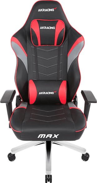 Gaming Sessel Master Max, Rot/Schwarz/Grau (AK-MAX-RD)