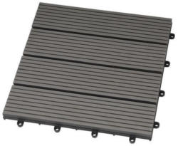 Terrassenfliese Willi in Grau ca. 30x30 cm