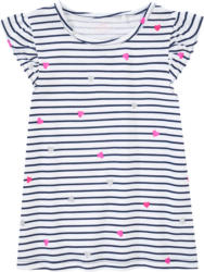 Mädchen T-Shirt mit Herz-Allover