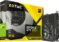 ZOTAC GeForce® GTX 1050 Ti Mini 4GB (ZT-P10510A-10L) (NVIDIA, Grafikkarte)