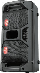 Partylautsprecher Klubb GO, kabellos, 4000mAh, schwarz, RGB, 60W (23486)