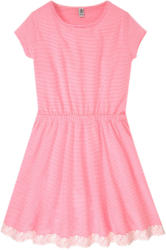 Mädchen Kleid mit Spitze