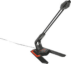 TRUST Trust GXT 210 Gaming-USB-Mikrofon Gaming USB-Mikrofon, schwarz