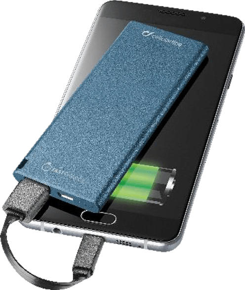CELLULAR LINE Free Power slim Powerbank Blau