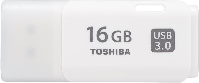 16GB Toshiba TransMemory U301 USB3.0 Stick, weiß