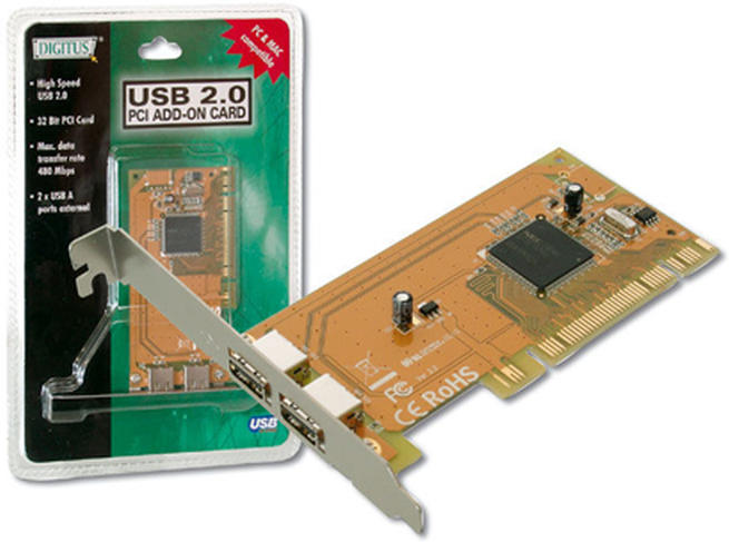 Digitus USB2.0 PCI Add-On Card