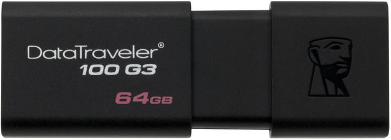 64GB Kingston DataTraveler 100 G3 USB3.1 Stick